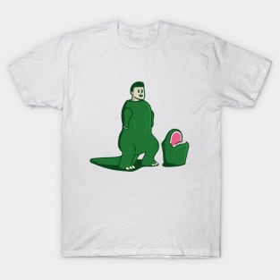 Hallowen Trex Suit T-Shirt